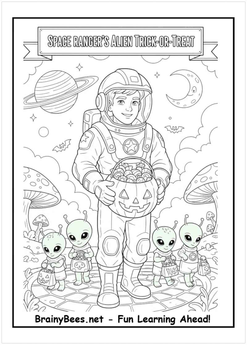 Halloween Alien Space Ranger