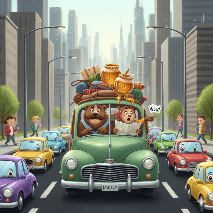 The Bear Family's Detour